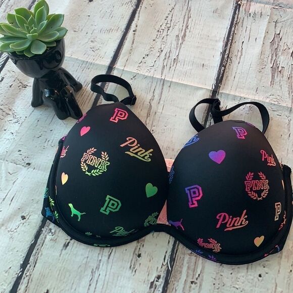 Pink By Victoria’s Secret Super Push Up Bra - Picture 1 of 4